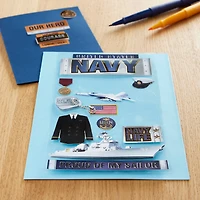 Navy Dimensional Stickers by Recollections™