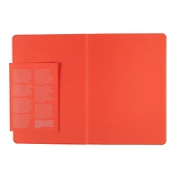 Fabriano® EcoQua Plus A5 Dotted Red Fabric-Bound Notebook