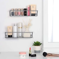 NEX™ Silver Spice Rack Wall Organizers, 2ct.