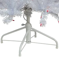 6.5ft. Pre-Lit Slim Geneva White Spruce Artificial Christmas Tree