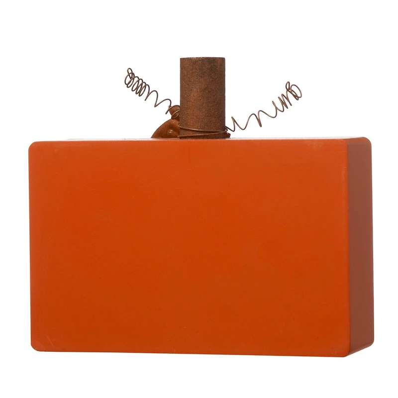 GlitzHome® Fall Wooden Pumpkin Tabletop Sign Set