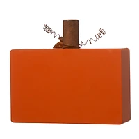 GlitzHome® Fall Wooden Pumpkin Tabletop Sign Set