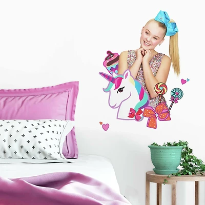 RoomMates Jojo Siwa Unicorn Dream Peek & Stick Giant Decals