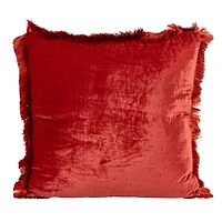 Hello Honey® 20" x 20" Berry Bliss Eyelash Fringe Pillow
