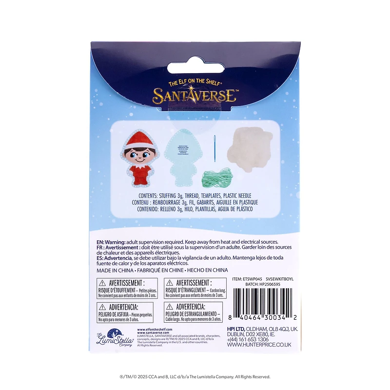 The Elf on the Shelf® Santaverse™ Easy-Sew Ornament Kit