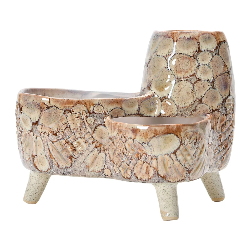 Hello Honey® 8.5" Stoneware Planter with 3 Openings