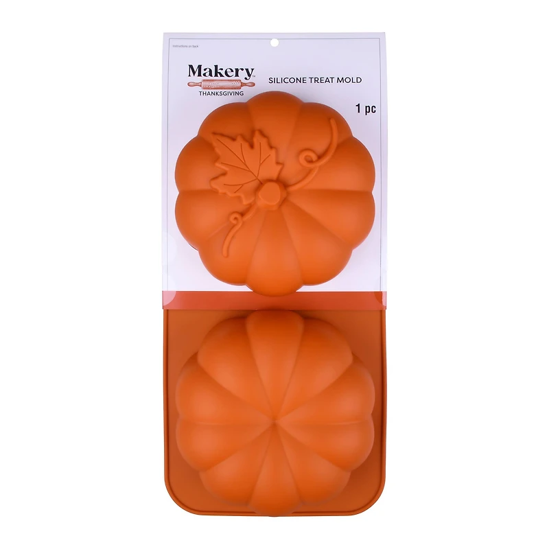 3D Pumpkin Silicone Treat Mold by Makery™