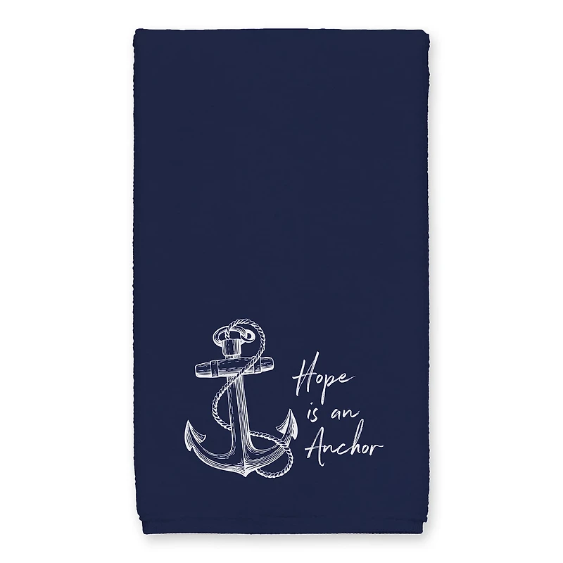 Hope Anchor Hand Towel Set