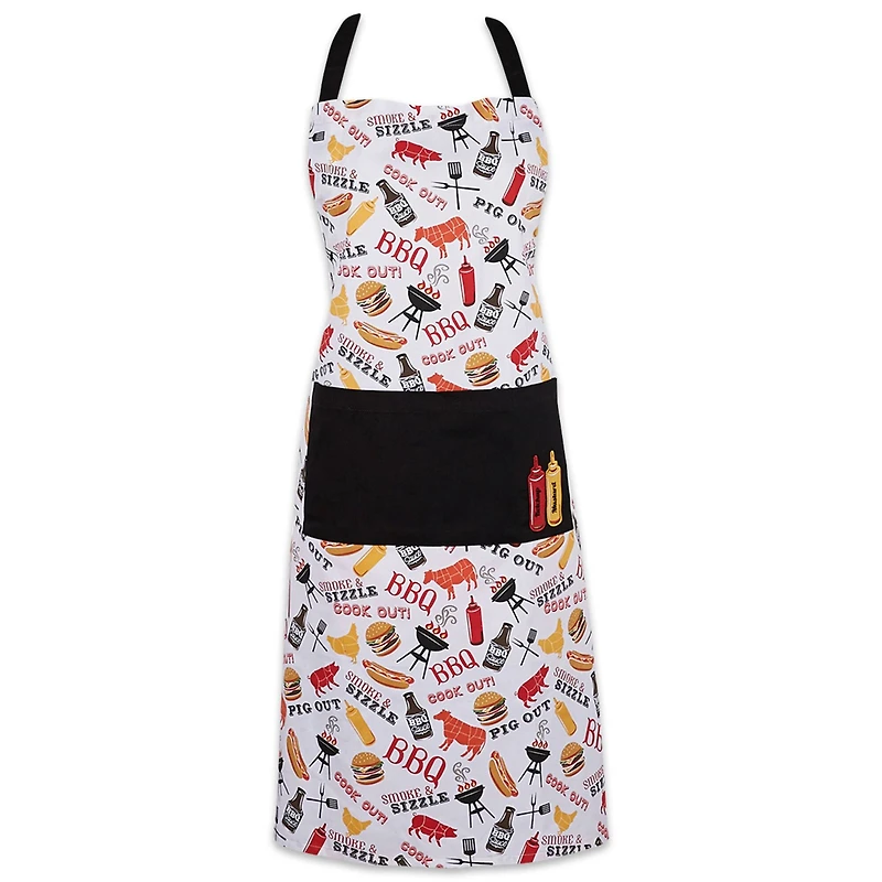 Bbq Print Chef Apron