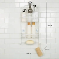 Bath Bliss Ellipse Collection Deluxe Shower Caddy