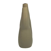 Hello Honey® 7.5" Green Abstract Coral Shaped Stoneware Vase