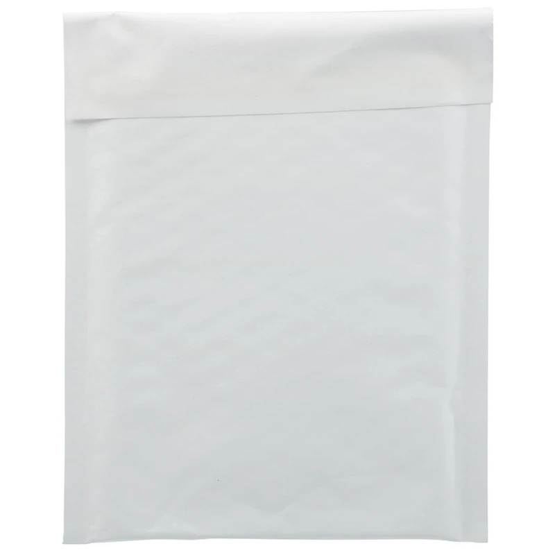 JAM Paper 6" x 8.5" White Kraft Bubble Lite Padded Mailers, 25ct.