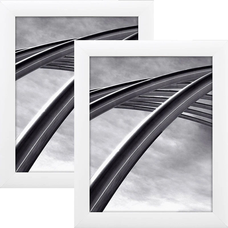 Pack Craig Frames Contemporary White Satin Picture Frame