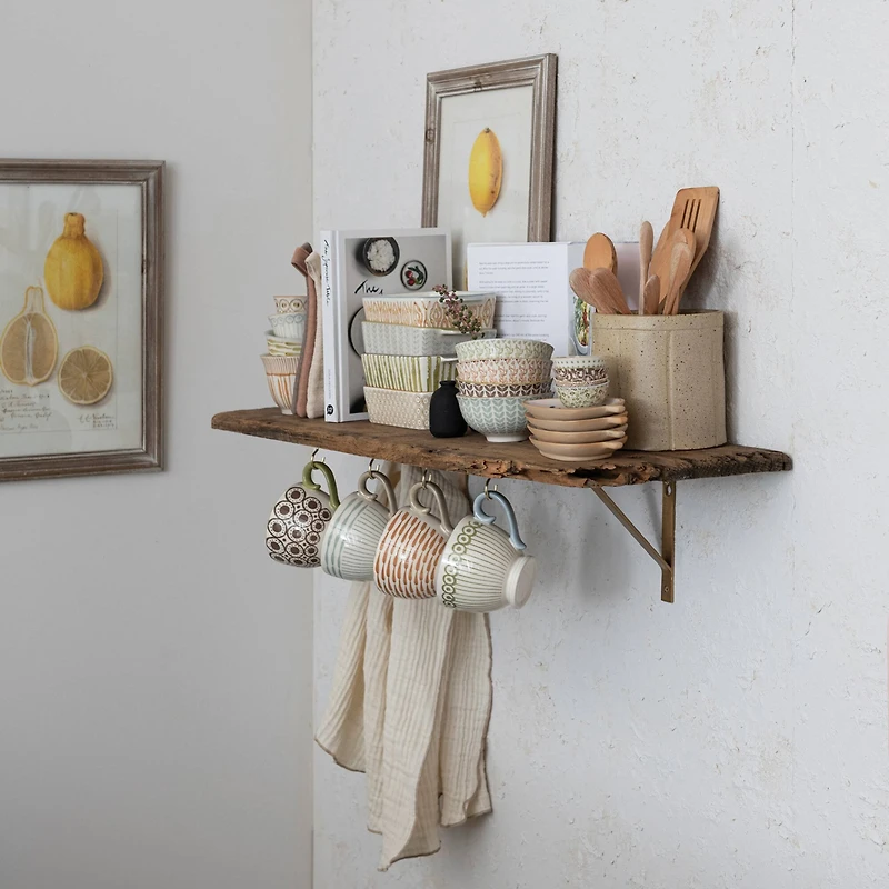 Hello Honey® Painted Patterns Stoneware Bowl Set