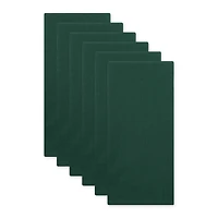 DII® Dark Green Flat Woven Dishtowels Set of 6