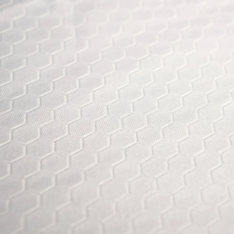 Cosplay by Yaya Han White Hex Scuba Fabric