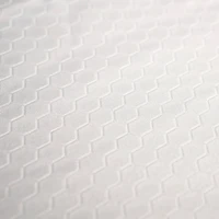 Cosplay by Yaya Han White Hex Scuba Fabric