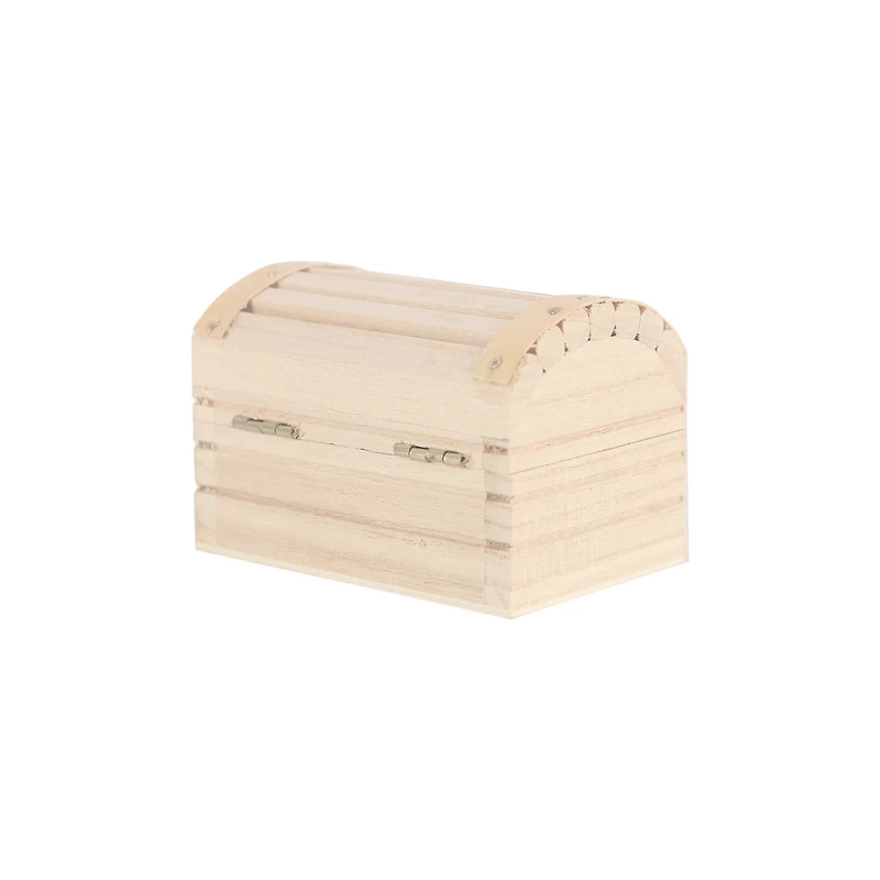 3.5" Wood Treasure Chest by Make Market®