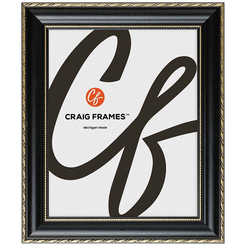 Pack Craig Frames Victoria Black & Gold Picture Frame