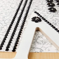 Black Rhinestone Borders by Recollections™