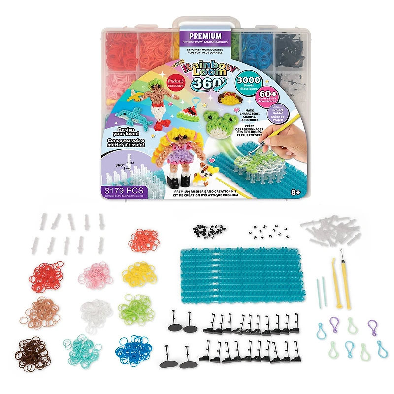 Rainbow Loom® 360™ Premium Rubber Band Creation Kit