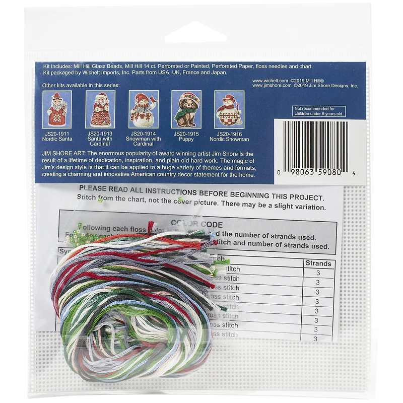 Mill Hill® Jim Shore Kitty Counted Cross Stitch Kit