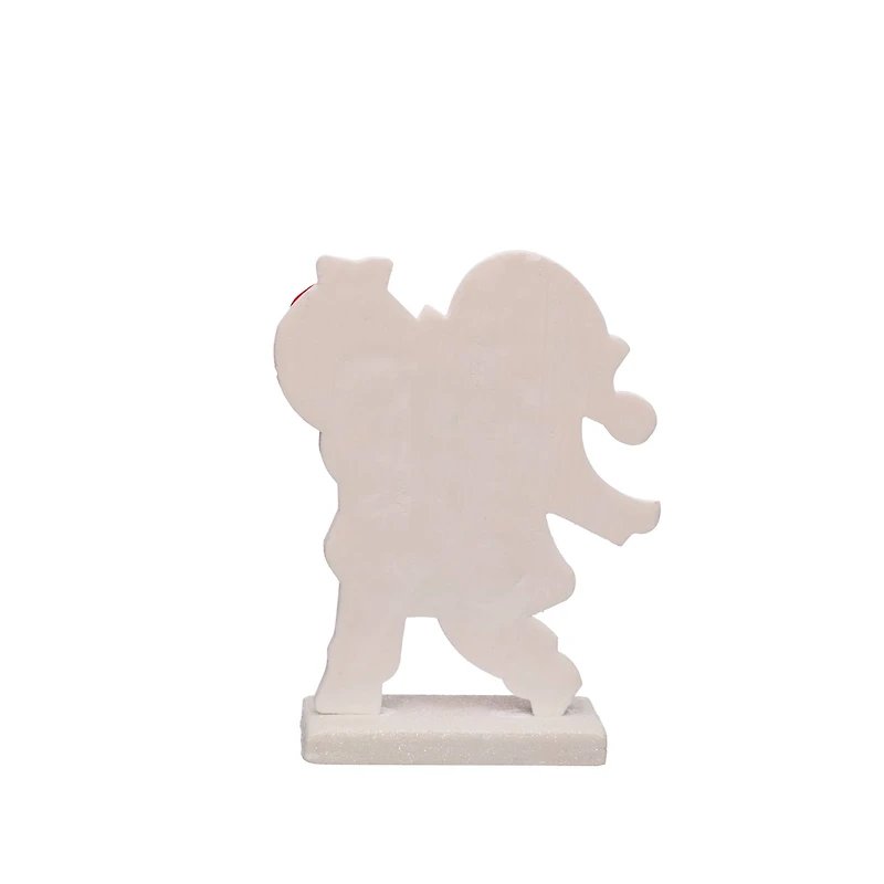 6" Santa with Merry Christmas Sign Tabletop Décor by Ashland®