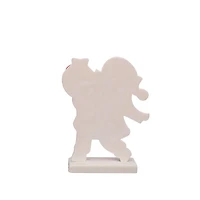 6" Santa with Merry Christmas Sign Tabletop Décor by Ashland®