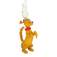 Hallmark Dr. Seuss's How the Grinch Stole Christmas!™ 3.25" Max in Antlers Ornament