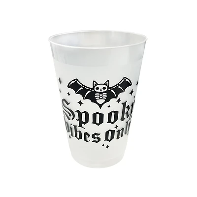 14oz. Frosted Spooky Vibes Plastic Cups, 10ct. by Celebrate It™