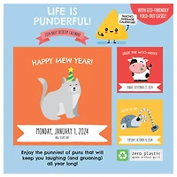 TF Publishing 2024 Puns of Fun Daily Desktop Calendar