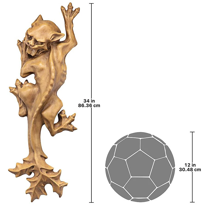 Design Toscano 2.8ft. Catgoyle on the Loose Statue