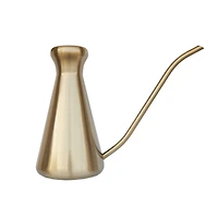 Hello Honey® 11" Brass Finish Stainless Steel Watering Can