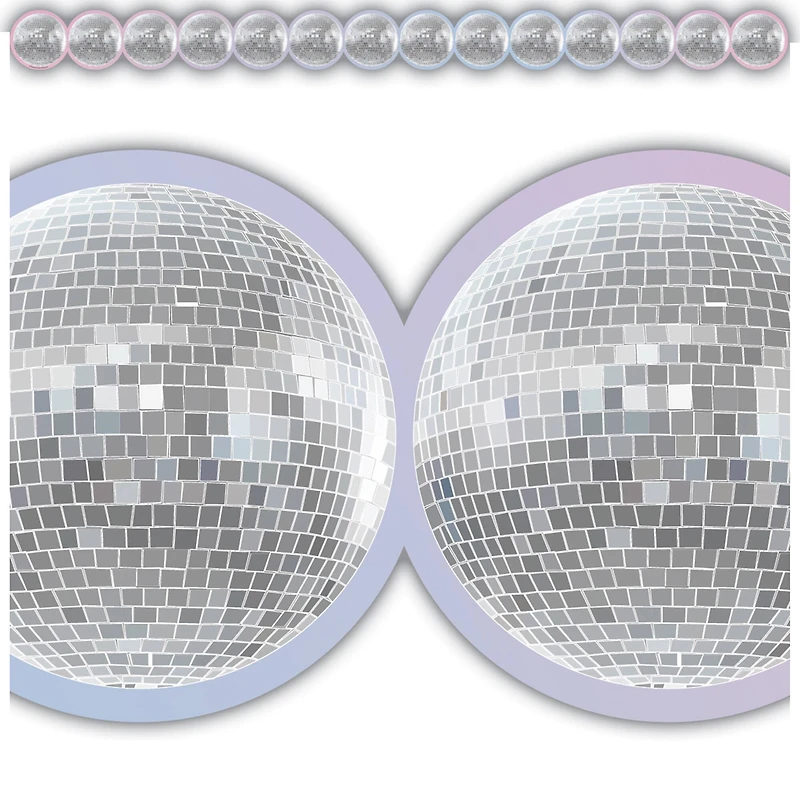 Teacher Created Resources® Disco Balls Die-Cut Border Trim, 6 Pack of 12