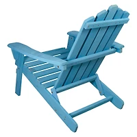 36" Classic Folding Wooden Adirondack Chair