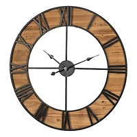 Glitzhome® 30" Oversized Farmhouse Wall Clock