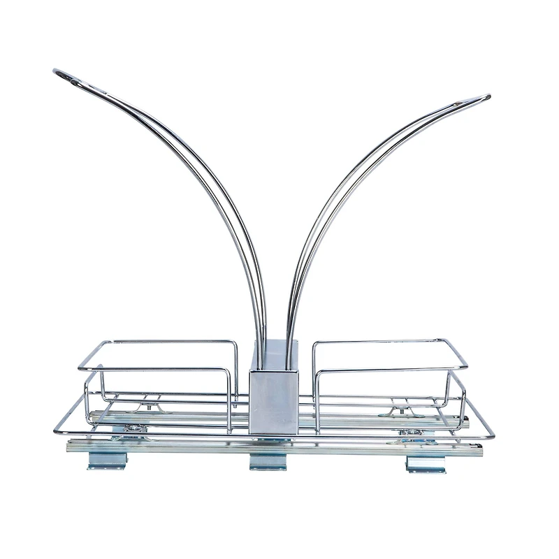 Household Essentials Glidez Double Pull Out Trash Can