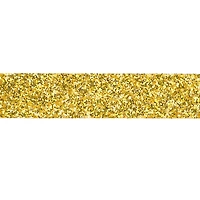 3/8" x 12ft. Gold Glitter Ribbon by Celebrate It® Christmas