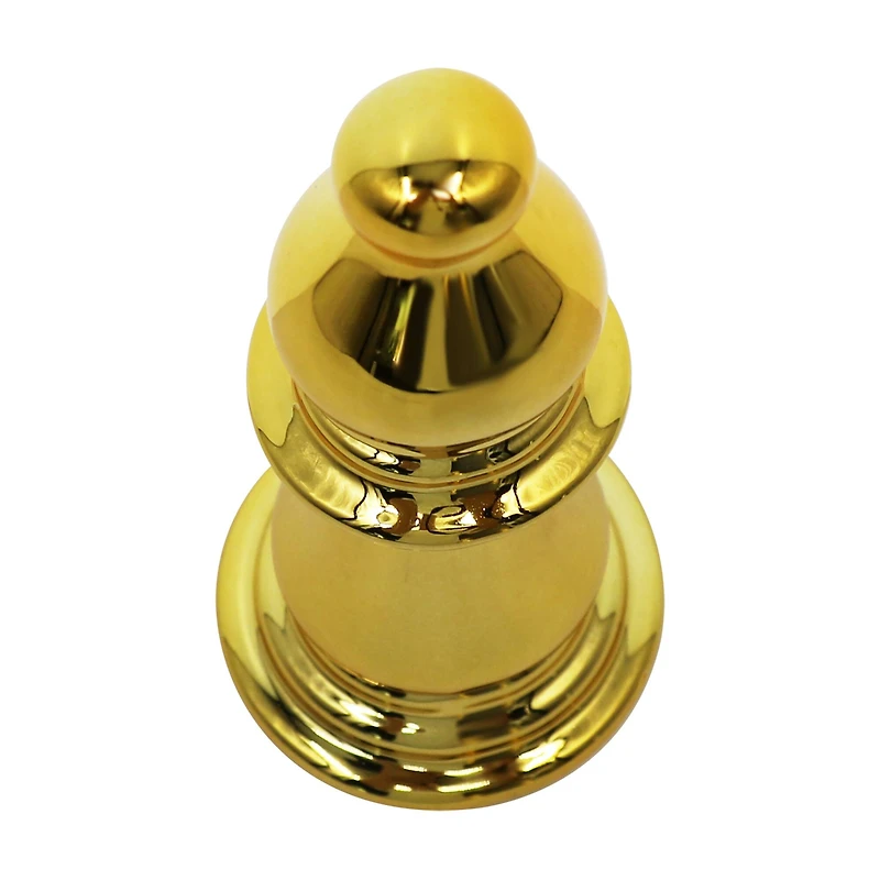 5.5" Gold Bishop Ceramic Tabletop Chess Piece by Ashland®