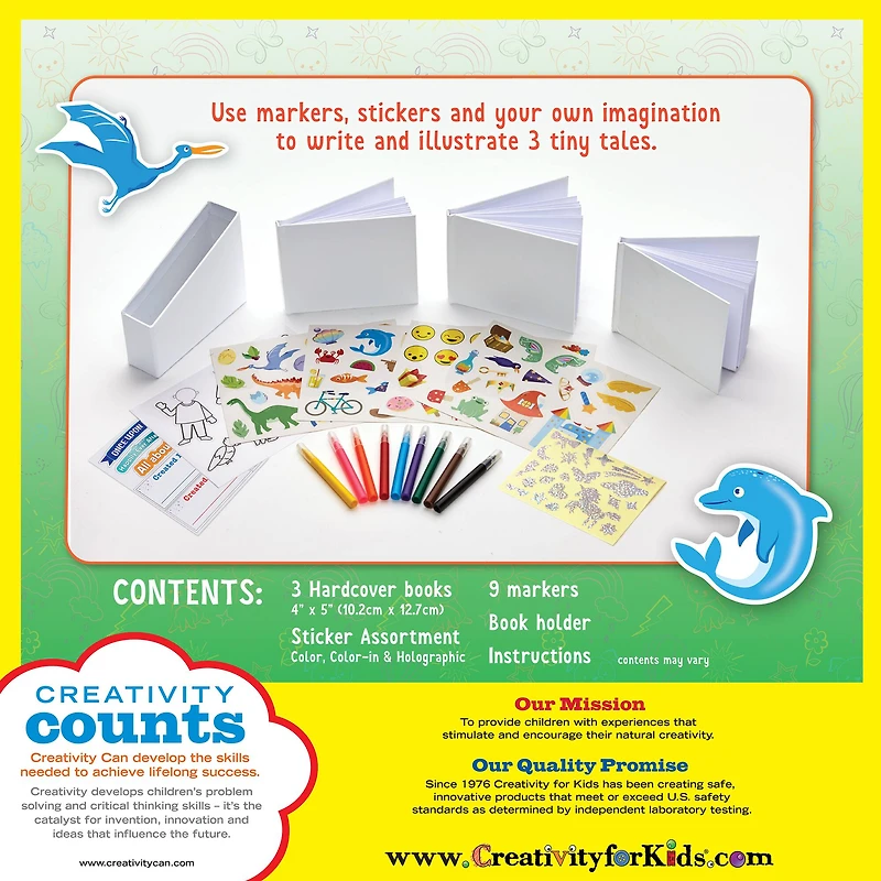 Creativity for Kids Create Your Own 3 Little Books Kit