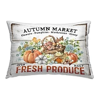 Stupell Industries Fresh Fall Produce Outdoor Printed Pillow