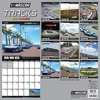 TF Publishing NASCAR Tracks Wall Calendar