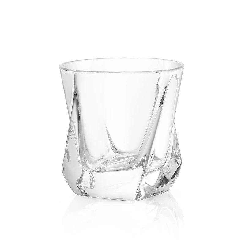 JoyJolt® 8.1oz. Aurora Crystal Whiskey Glasses, 2ct.