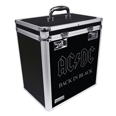Vaultz AC/DC Back in Black Vinyl Record Storage Case