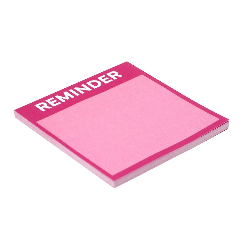 Assorted 2" x 2" Sticky Notes, 4pc. by Fab Finds