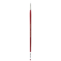 Connoisseur® White Taklon All Media Long Handle Round Brush
