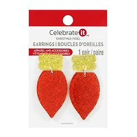 Red Bulb Earrings by Celebrate It™