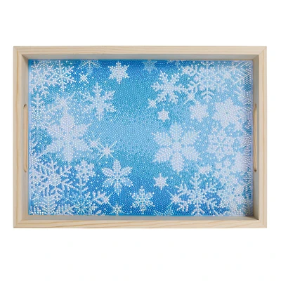 10" x 14" Snowflake Diamond Art Tray Kit by Make Market®