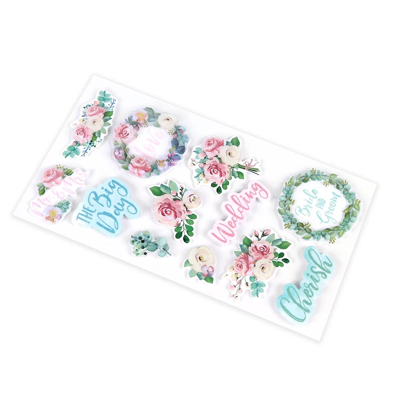 Wedding Sentiments Dimensional Stickers by Recollections™