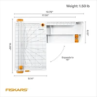 Fiskars® SureCut™ Deluxe Trimmer with Built-In Storage